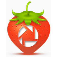 草莓strawberry-social-media-icon-set