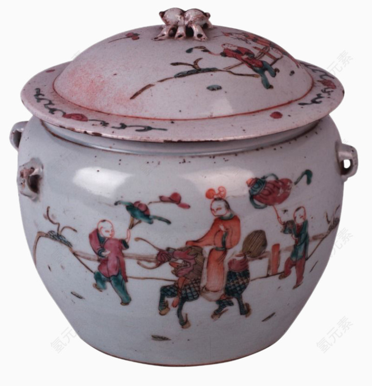 古代瓷器罐