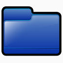 通用文件夹蓝色圆滑的XP文件夹