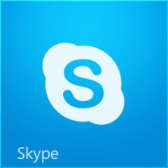 二甲苯Skype视窗8地铁式图标