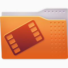 文件夹视频FS Ubuntu的图标