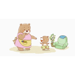 小熊和熊妈妈
