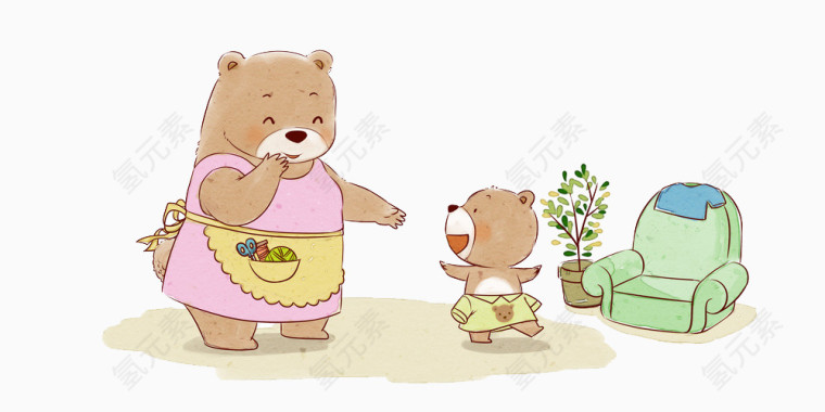 小熊和熊妈妈