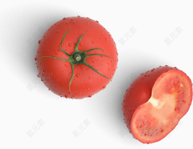 水珠西红柿