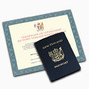 公民身份护照new-zealand-icons