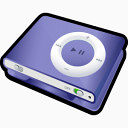 iPod洗牌紫色iPod shuffle