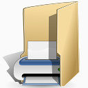 打印文件系统文件夹图标