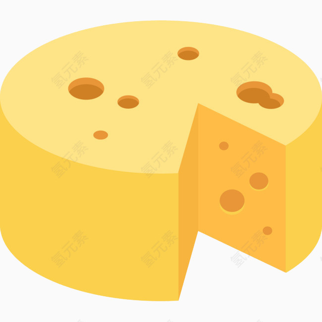 切开的奶酪