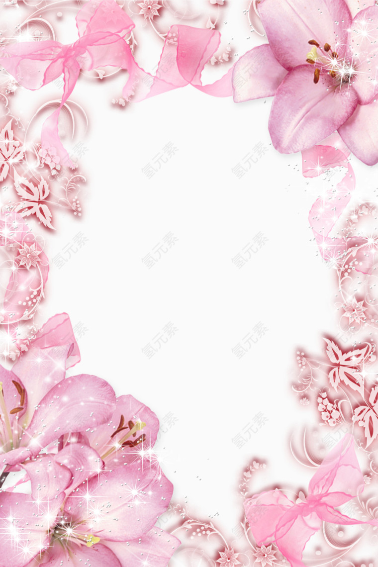 粉色樱花的背景