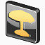 nuclear explosion icon