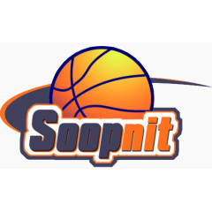 篮球元素logo设计