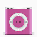 苹果节iPod纳米粉红苹果节