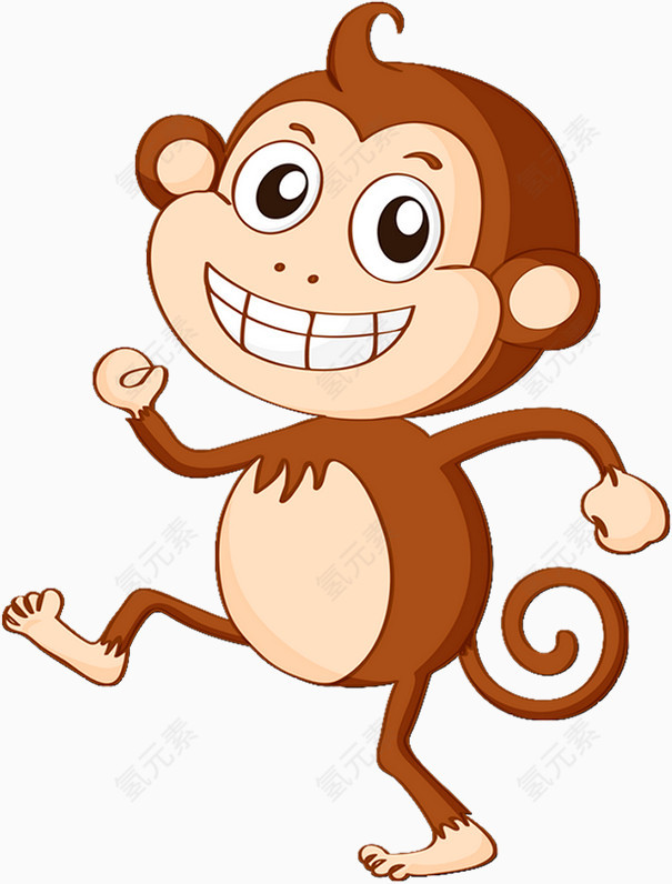 快乐的小猴子