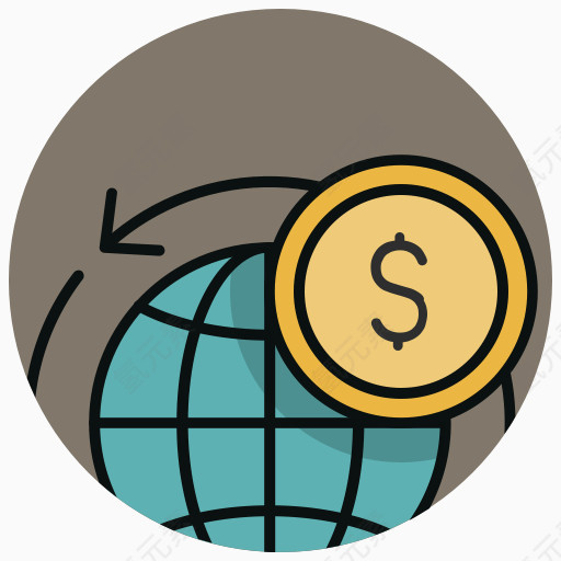 硬币商务数字电子商务电子钱世界金融3