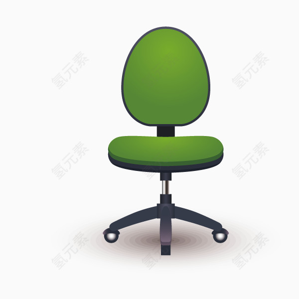椅子 绿色椅子 电脑椅