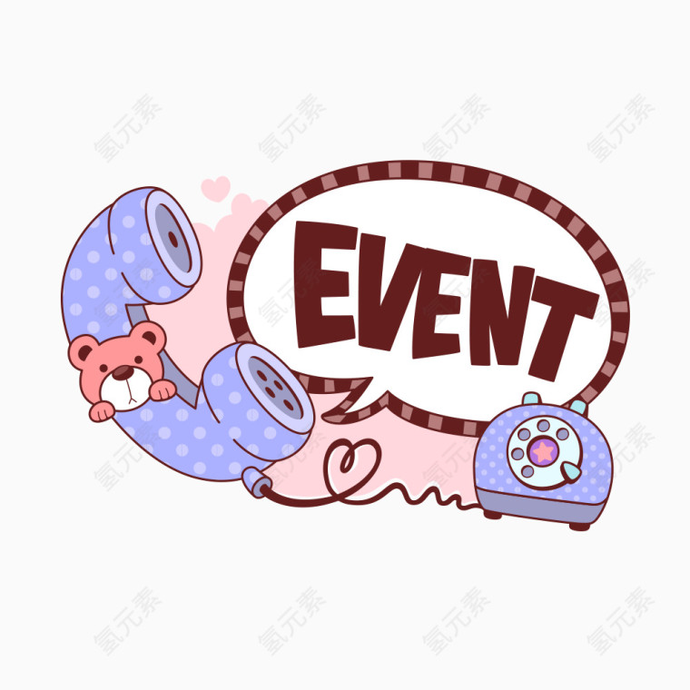 卡通event事件