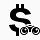 货币标志美元双筒望远镜Simple-Black-iPhoneMini-icons