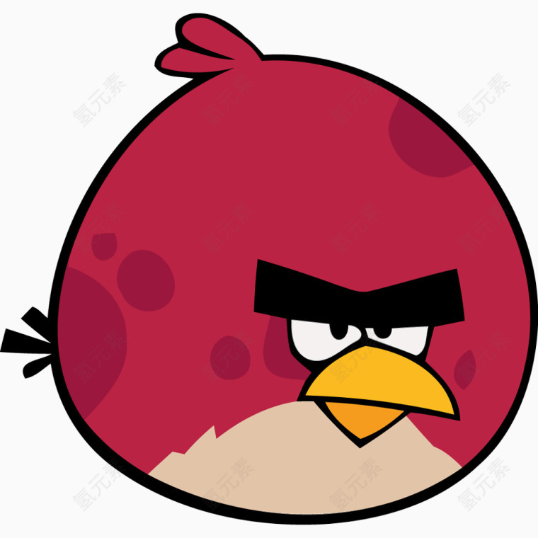 愤怒的小鸟红色图标