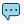 chat baloon icon