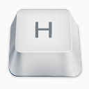 Letter uppercase H Icon