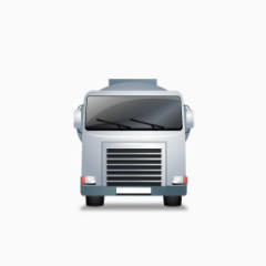 FuelTank Truck Front Grey Icon