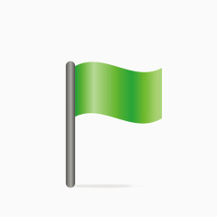 绿色小旗