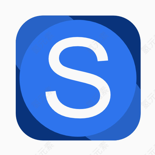沟通skype图标