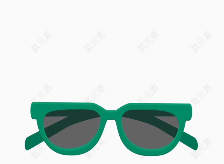 绿色墨镜