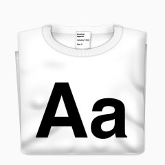 AA衬衫helvetica-t-shirts-cs5-icons