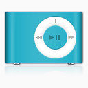 蓝色iPod shuffle的颜色