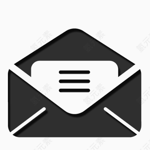 接触电子邮件信封邮件Devine图标