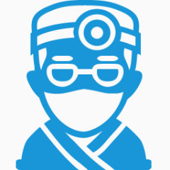 医生蓝色的medical-icons