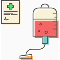 医院挂水图标