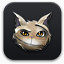 猫运行Black-UPSDarkness-icons