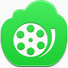 多媒体free-green-cloud-icons
