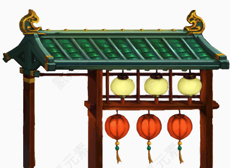 游戏标识图案卡通中国风图片
