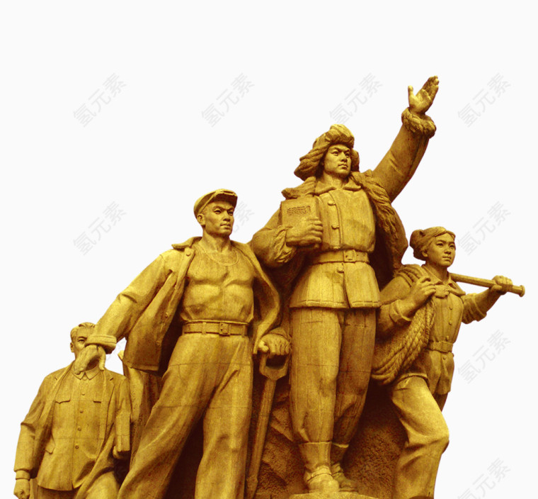 劳动人民铜像