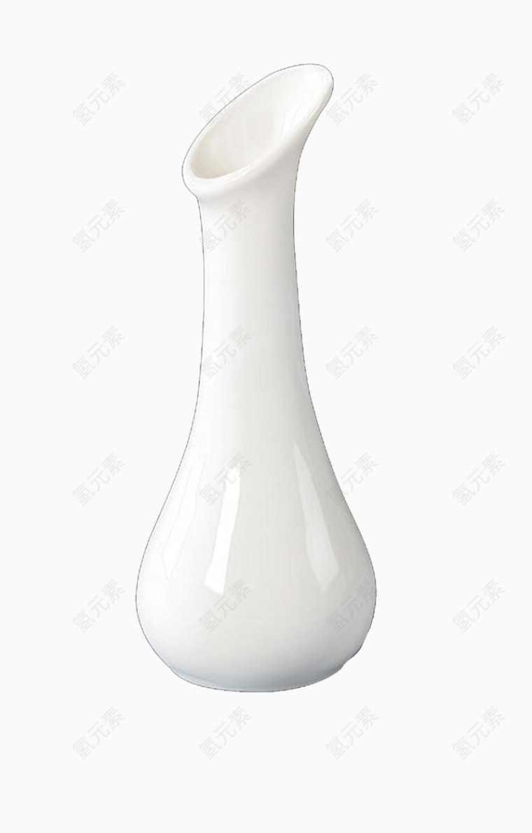 白色清爽花瓶