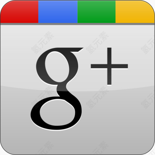 googleplus灰色Google +