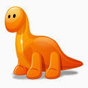橙色恐龙