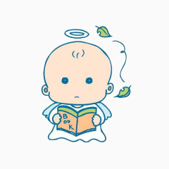 宝宝看书