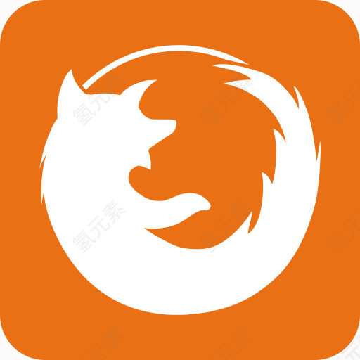浏览器火狐火狐操作系统社会扁平的圆形矩形