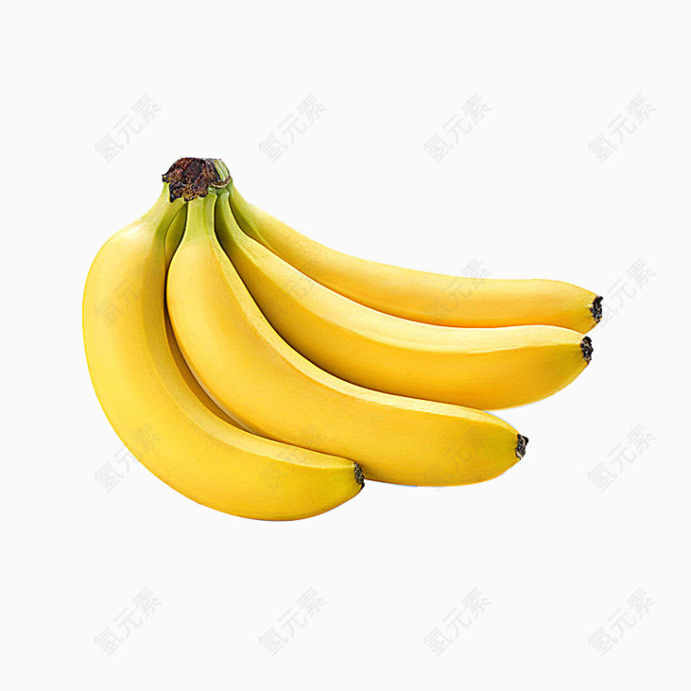 夏季黄色水果香蕉