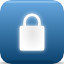 锁隐私安全锁定安全优雅蓝网