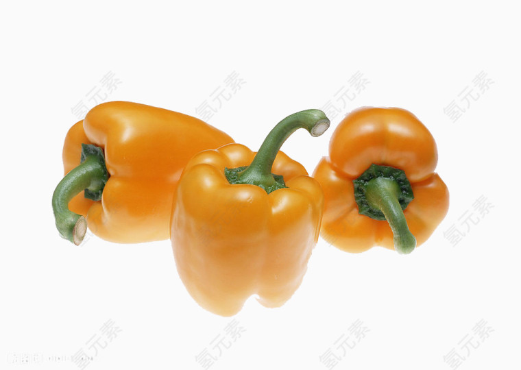 手绘蔬菜素材卡通素材 青椒