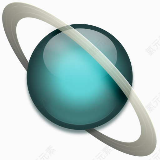 太阳系 行星 卫星 PNG图标 球体