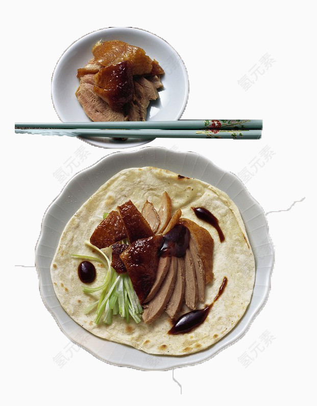 北京烤鸭素材