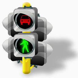 交通信号灯的图标