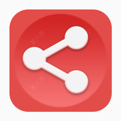 分享red-social-media-icons下载