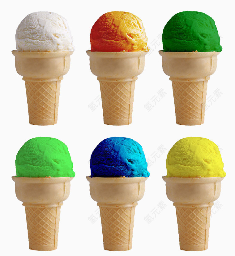 卡通冰淇淋图片饮料图片 甜筒冰淇淋